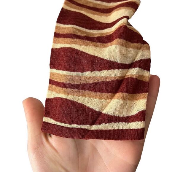 EUC ZARA PRINTED KNIT TUNIC DRESS SPECIAL EDITION BRICK - Picture 10 of 10